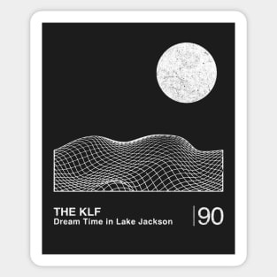 Dream Time in Lake Jackson / Minimalist Graphic Design Fan Artwork Sticker